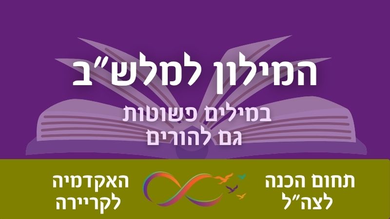 מילון מושגים צבאי למלש"ב המסביר על דפ"ר, יום המא"ה ושאלון העדפות.